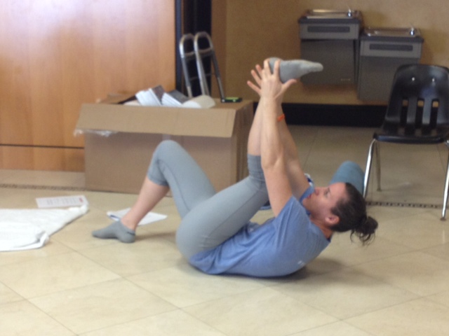 Stretching for swimmers